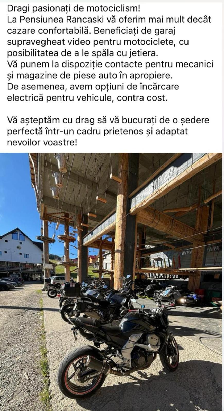Pensiunea Rancaski Exterior foto